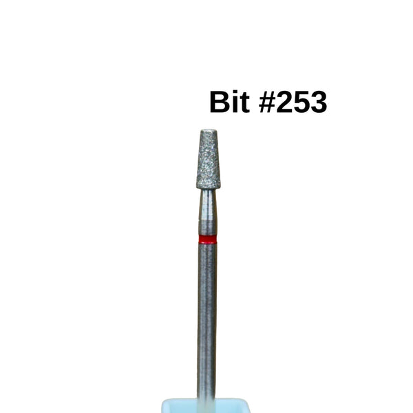 Bit #253 - Small Tapered Diamond Barrel - Fine