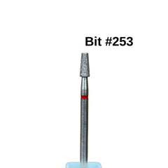 Bit #253 - Small Tapered Diamond Barrel - Fine