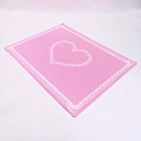 Silicone Nail Mat - Pink 12x15