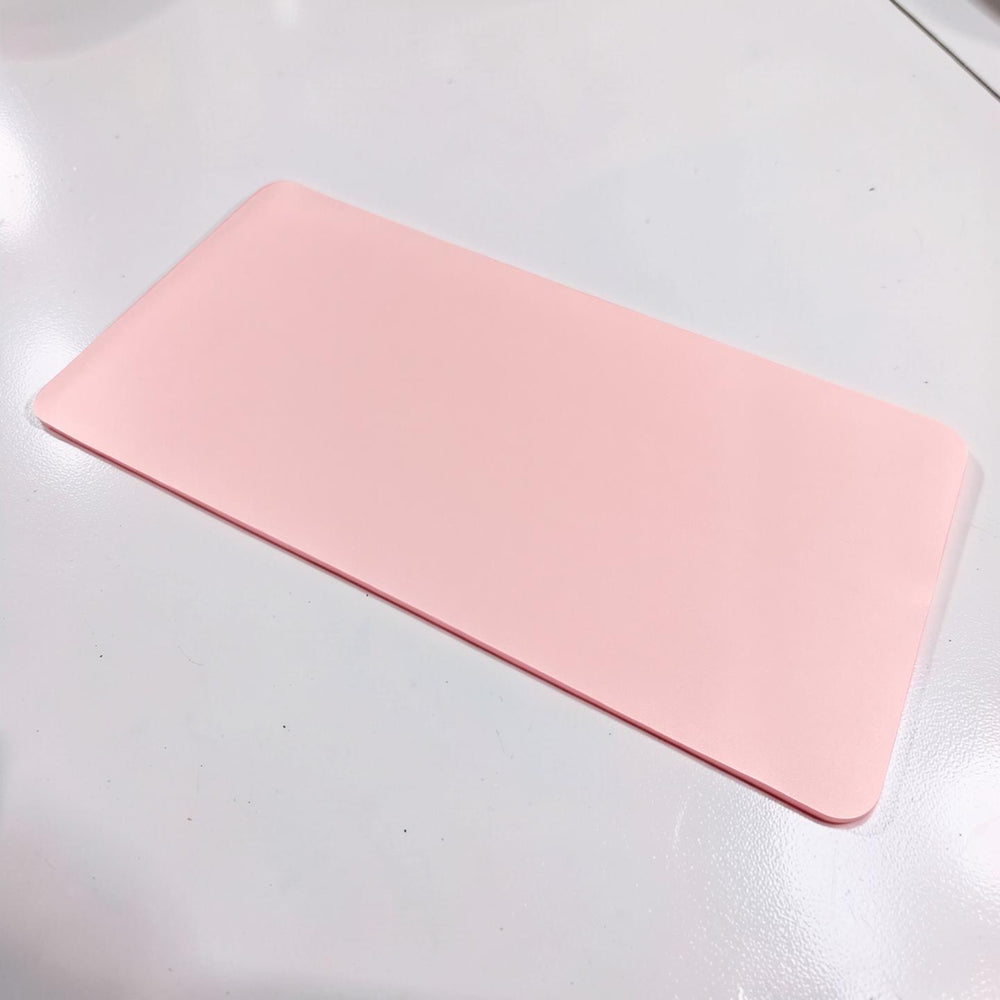 Leather Nail Mat - Pink Size 70x35 cm