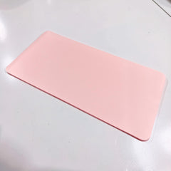 Leather Nail Mat - Pink Size 70x35 cm