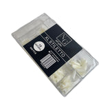 XL NO C Stiletto Natural Acrylic Nail Tips Box - 500pc