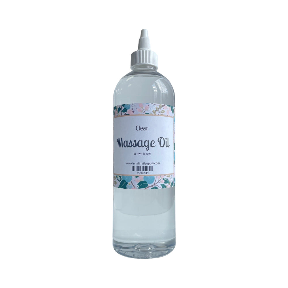 Massage Oil 16oz | Clear | Mani Pedi Body