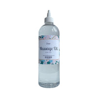 Massage Oil 16oz | Clear | Mani Pedi Body