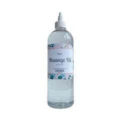 Massage Oil 16oz | Clear | Mani Pedi Body