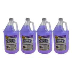 *Lavender & Wildflower Mani-Pedi & Body Massage Oil -Case (4x128oz)