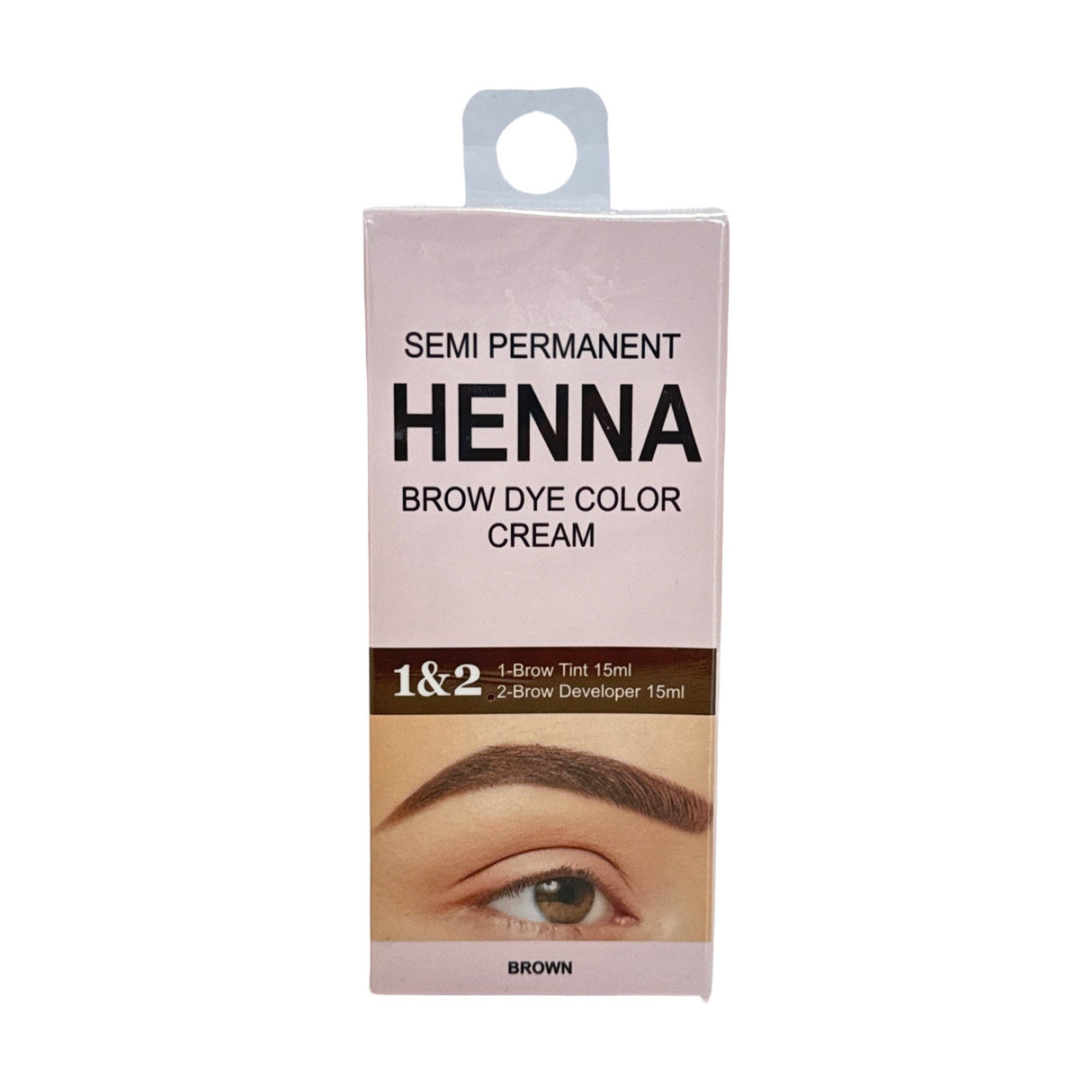 HENNA Eyelash & Eyebrow Tint 15ml - Brown