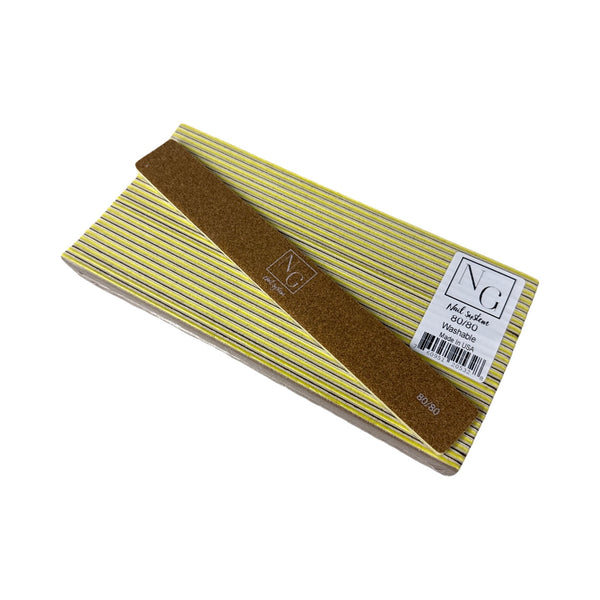 *(25PC) NG Jumbo Square | 80/80 | Brown Washable