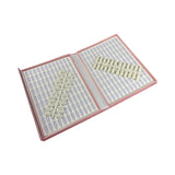 216 pc. Pink Nail Polish Color Chart Box
