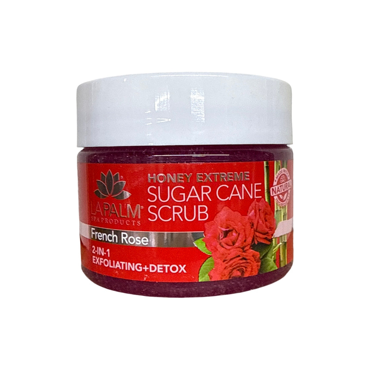 Extreme Sugar Cane Scrub Gel 12oz - French Rose