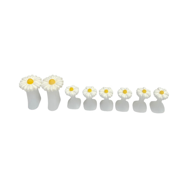 Silicone Toe Separators - 8pc Sunflower