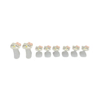 Silicone Toe Separators - 8pc Hello Kitty