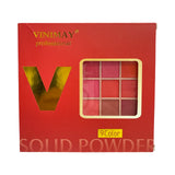 Nail Pigment Palette Solid ,nail Powder Set Ombre 9 colors #2