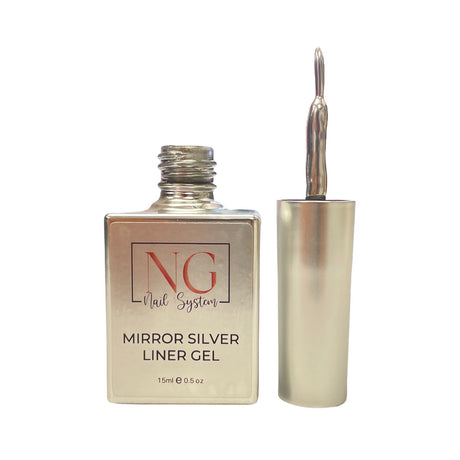 Mirror Silver Liner Gel - 15ml