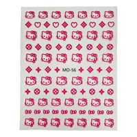 3D Pink Hello Kitty Sticker - MO-56