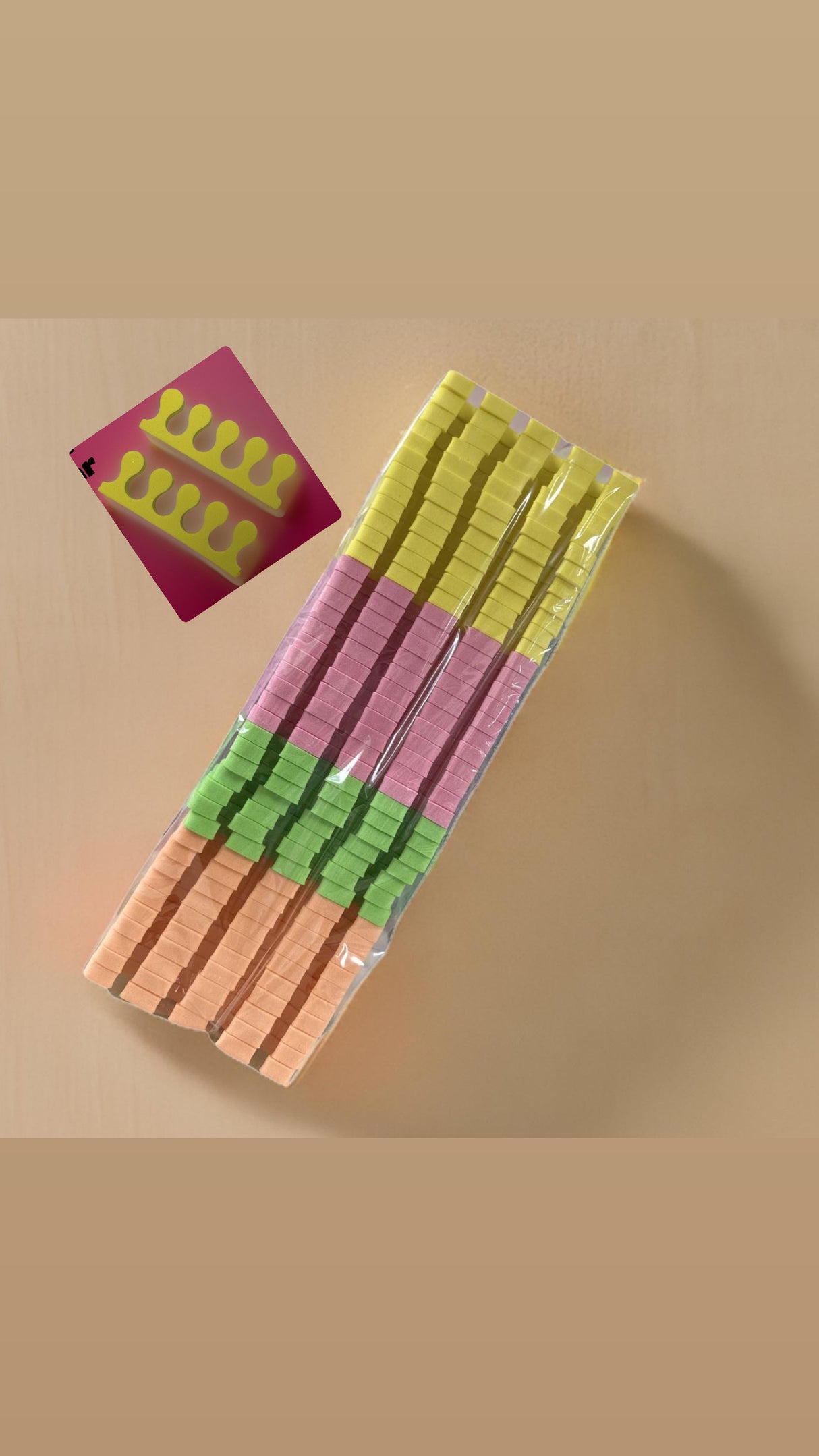 Toe Separators (PS) - 40 Pair Pack