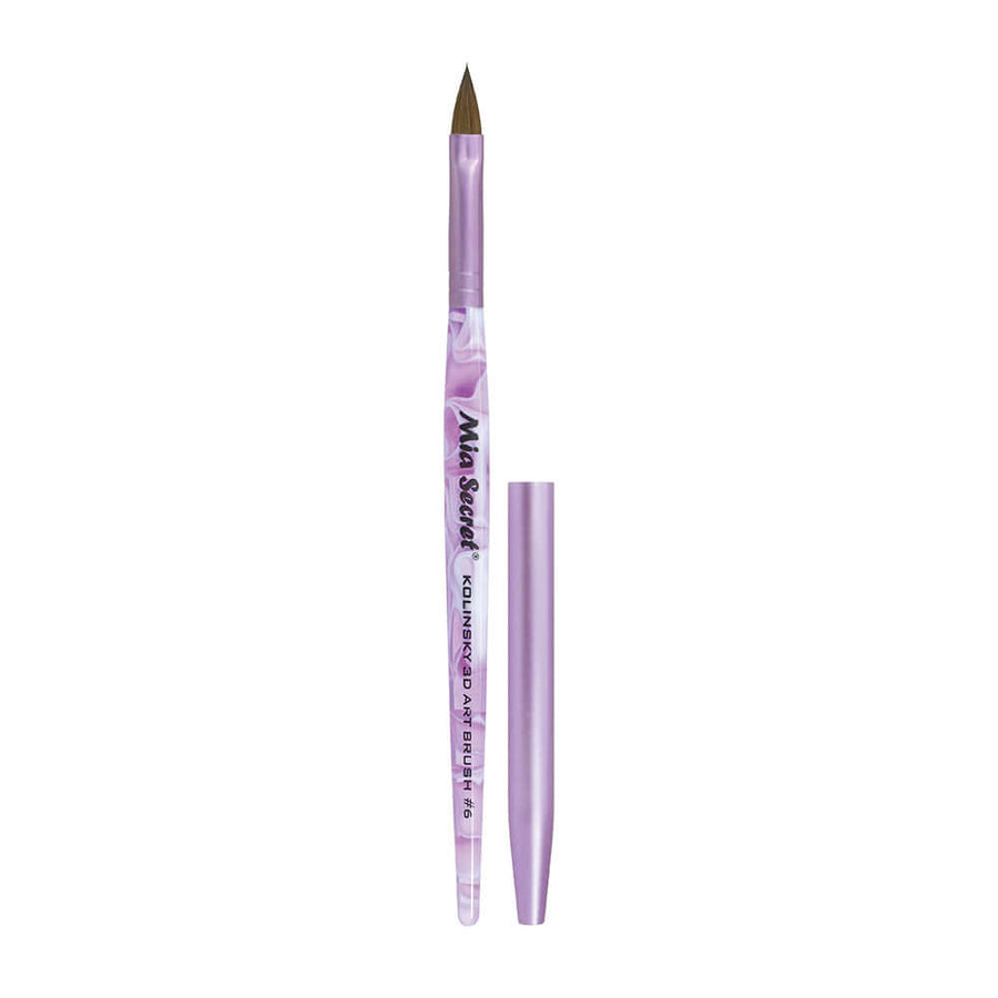 3D Kolinsky Nail Brush - #6