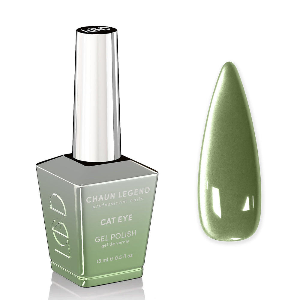 Chaun Legend Jade Phase Cat Eye Gel Polish - LGCE02