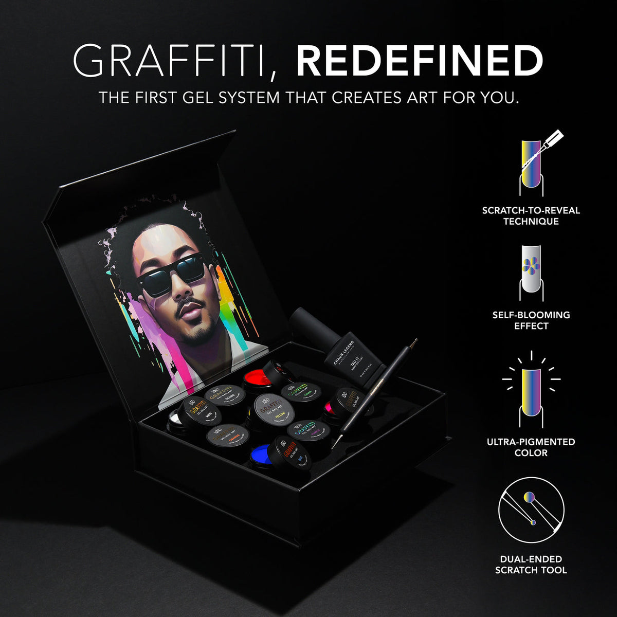 Graffiti Collection Box - Chaun Legend