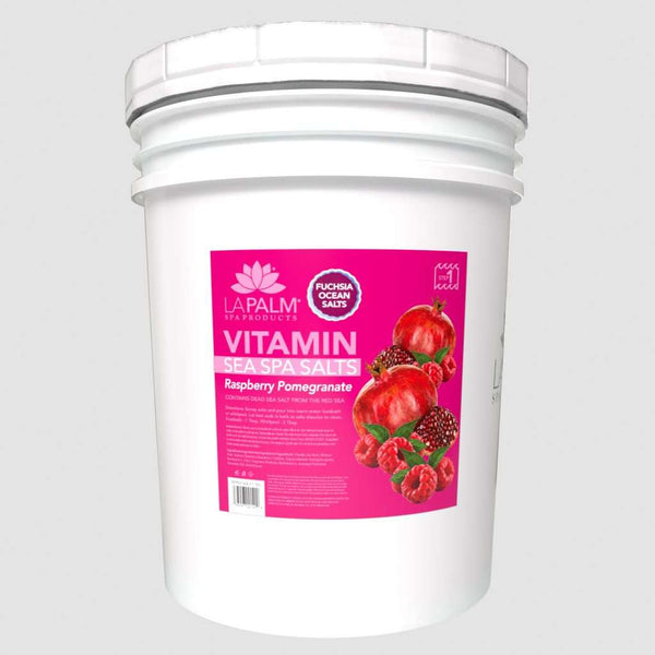 Sea Spa Salt 5 Gal Bucket - Raspberry Pomegranate