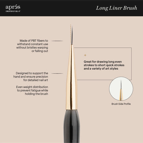 Aprés Long Liner Brush