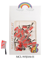 Bloody Knives Charms #1 - 30pc