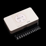 PRO-X Soft Gel Nail Tips 04 - Natural Square Long - 14 Sizes | 600pc