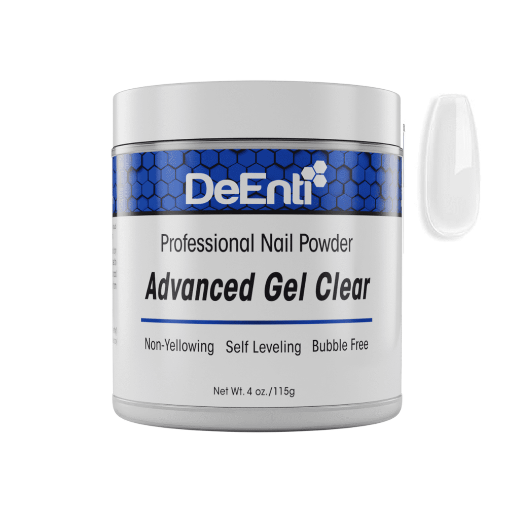 Gel Clear Acrylic Powder – 4 oz