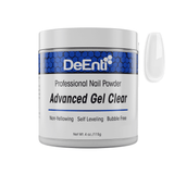 Gel Clear Acrylic Powder – 4 oz