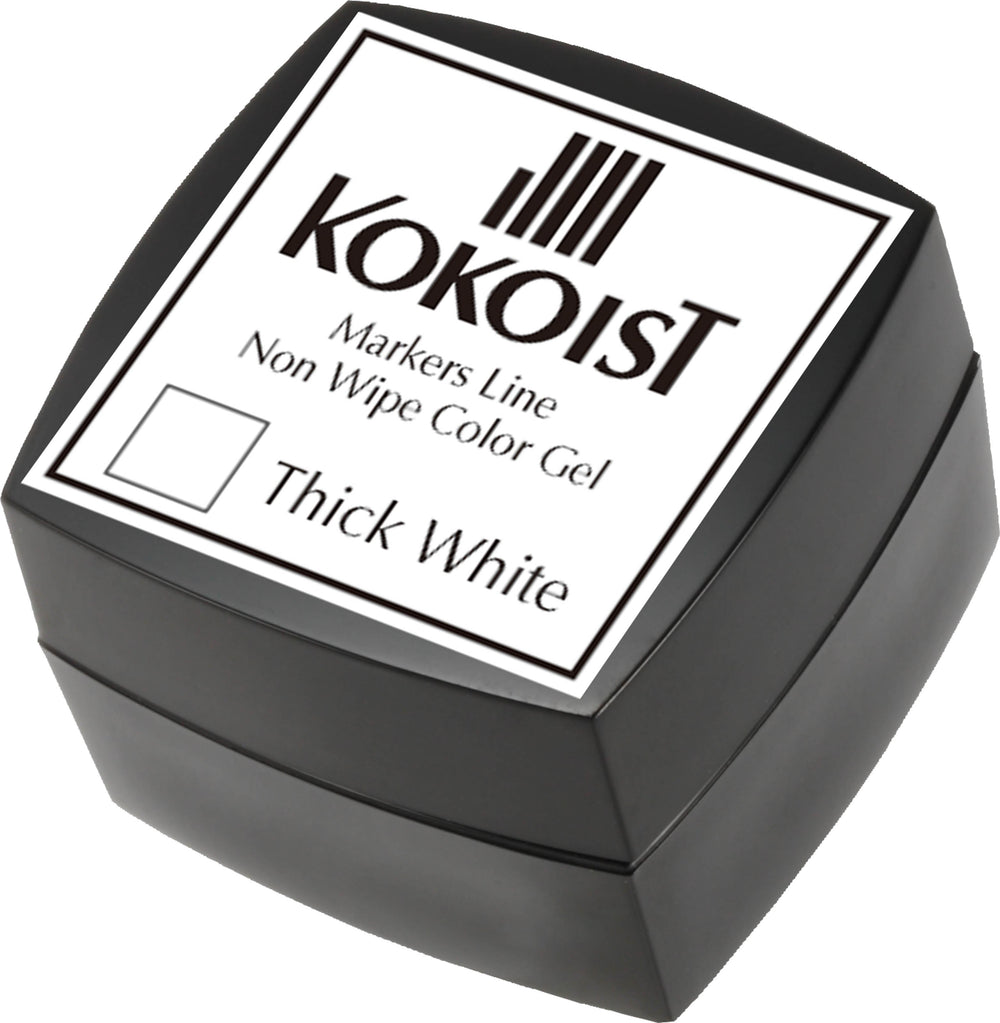 ML-01 Markers Line Non Wipe Thick White 2.5g - Kokoist