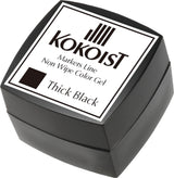 ML-02 Markers Line Non Wipe Thick Black 2.5g - Kokoist