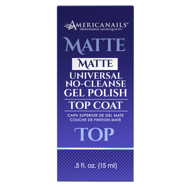 No-Cleanse Gel Polish Top Coat | Matte Finish .5oz