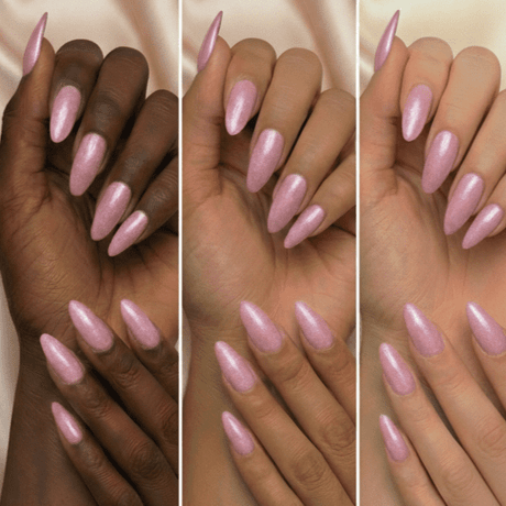 Medium Pink Shimmer Acrylic Powder – 4 oz