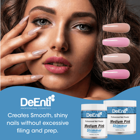 Cover Pink Shimmer Acrylic Powder – 4 oz