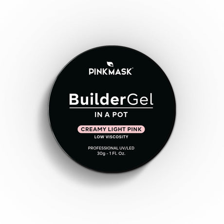 Builder Gel in a Pot - Creamy Light Pink