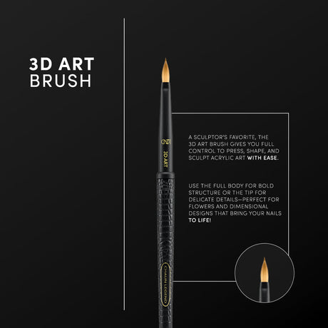 Nail Art Brush - 3D Art
