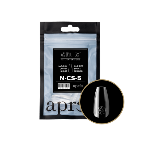 Gel-X Natural Coffin Short 2.0 Refill Bag