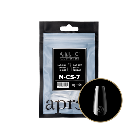 Gel-X Natural Coffin Short 2.0 Refill Bag