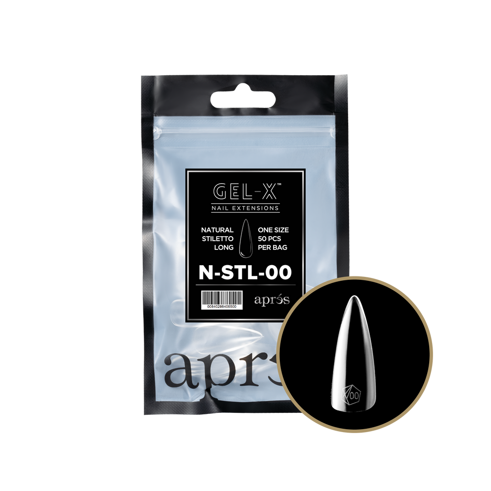 Gel-X Natural Stiletto Long 2.0 Refill Bag