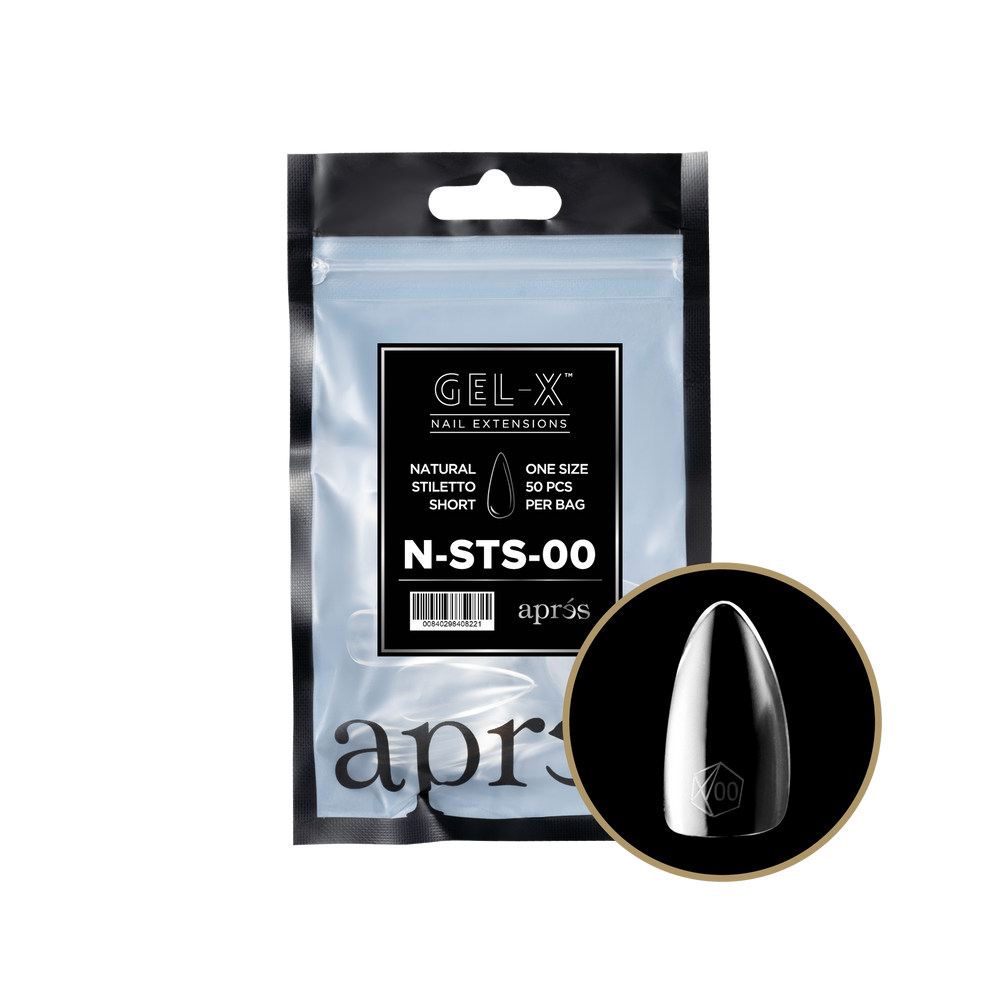Gel-X Natural Stiletto Short 2.0 Refill Bag