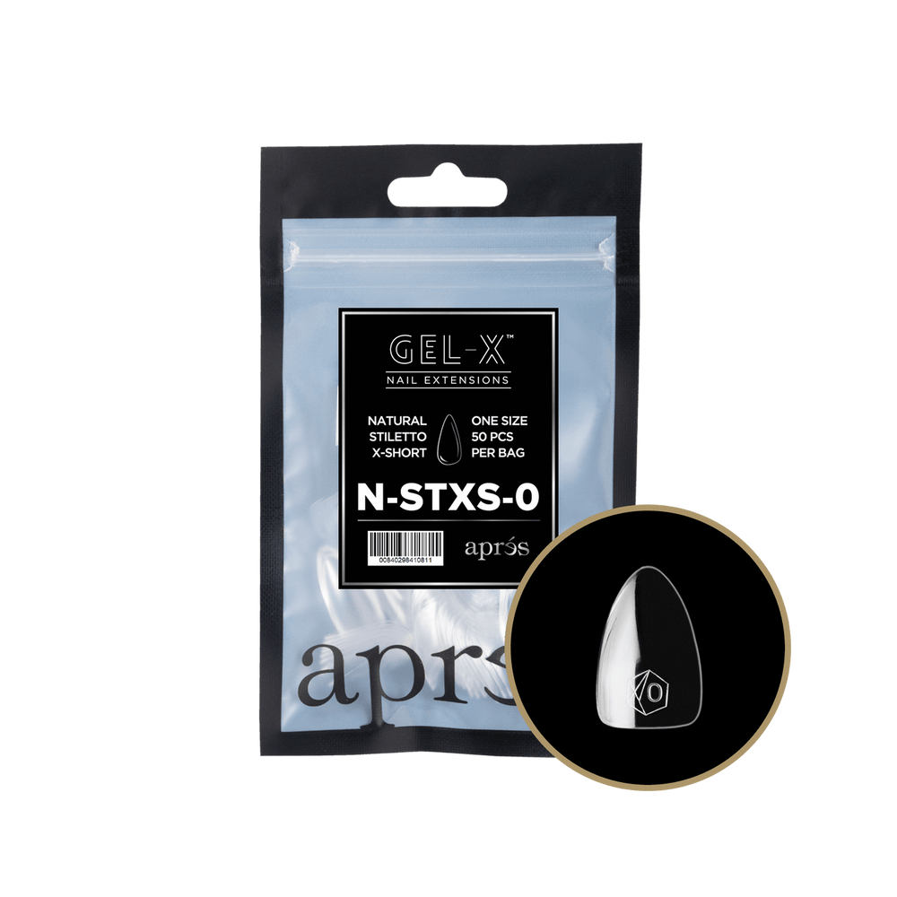 Gel-X Natural Stiletto Extra Short 2.0 Refill Bag