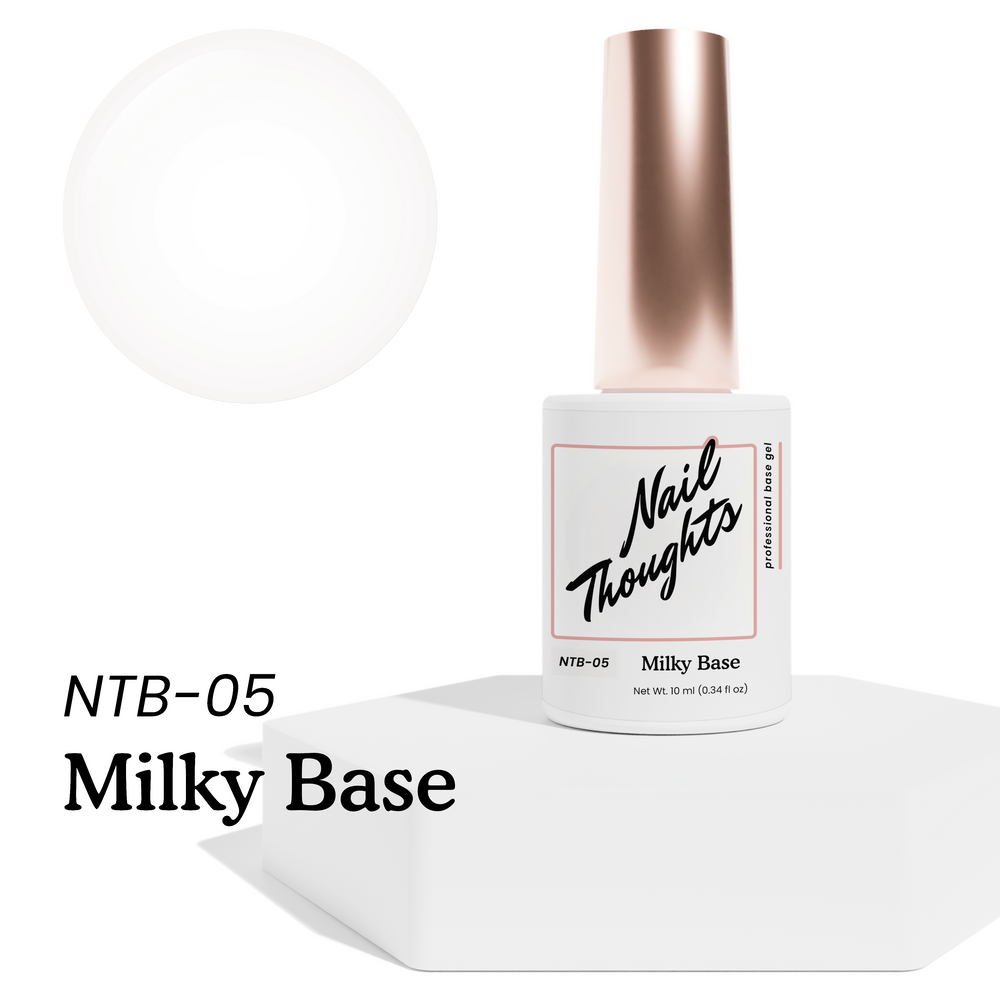NTB-05 Milky Base Gel 10ml - Nail Thoughts