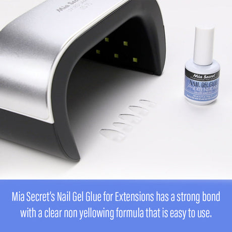 Gel Glue 0.5oz - For Soft Gel Tips