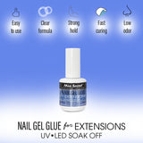 Gel Glue 0.5oz - For Soft Gel Tips