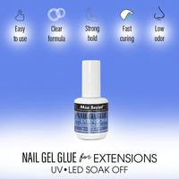 Gel Glue 0.5oz - For Soft Gel Tips