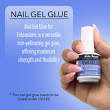 Gel Glue 0.5oz - For Soft Gel Tips