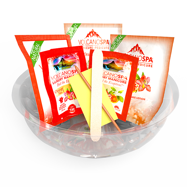 VolcanoSpa® Luxury Manicure In A Bowl | 8 Steps | Orange No. 5