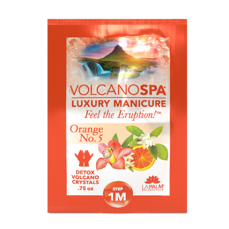 VolcanoSpa® Luxury Manicure In A Bowl | 8 Steps | Orange No. 5