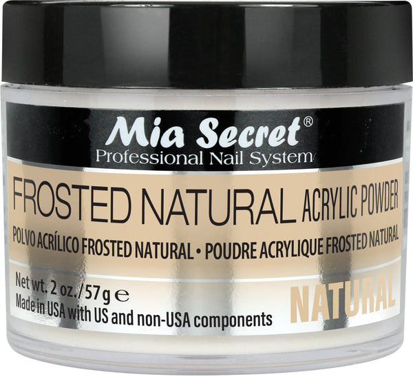 Frosted Natural Acrylic Powder 2oz