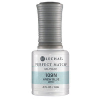 PMS109N Anew Blue - Gel Polish & Nail Lacquer 1/2oz.